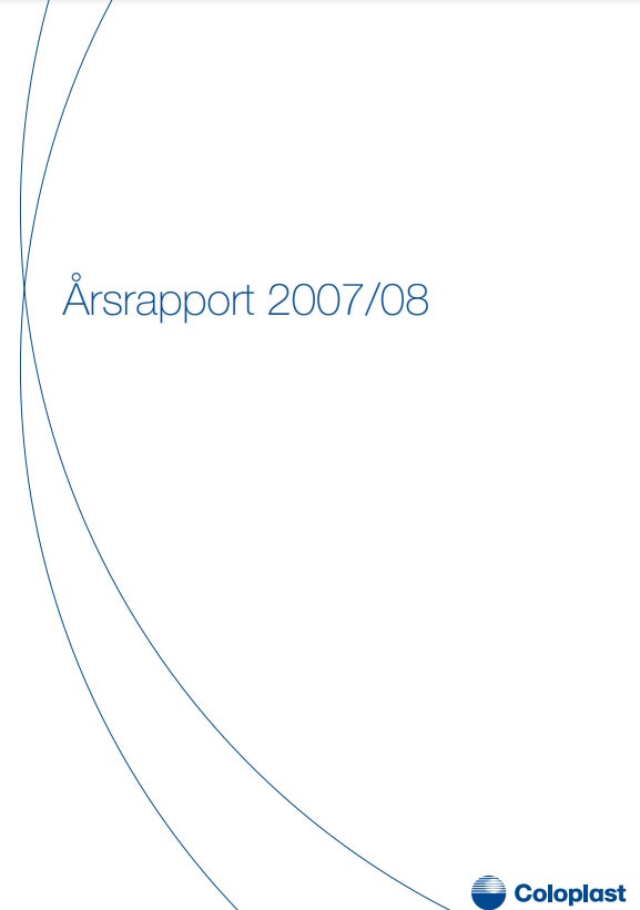Billede af årsrapport 2007-08