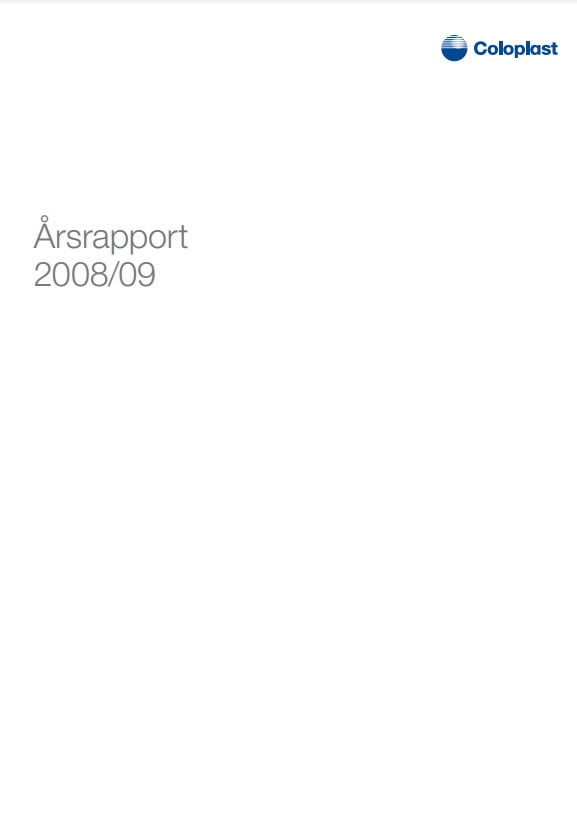 Billede af årsrapport 2008-09